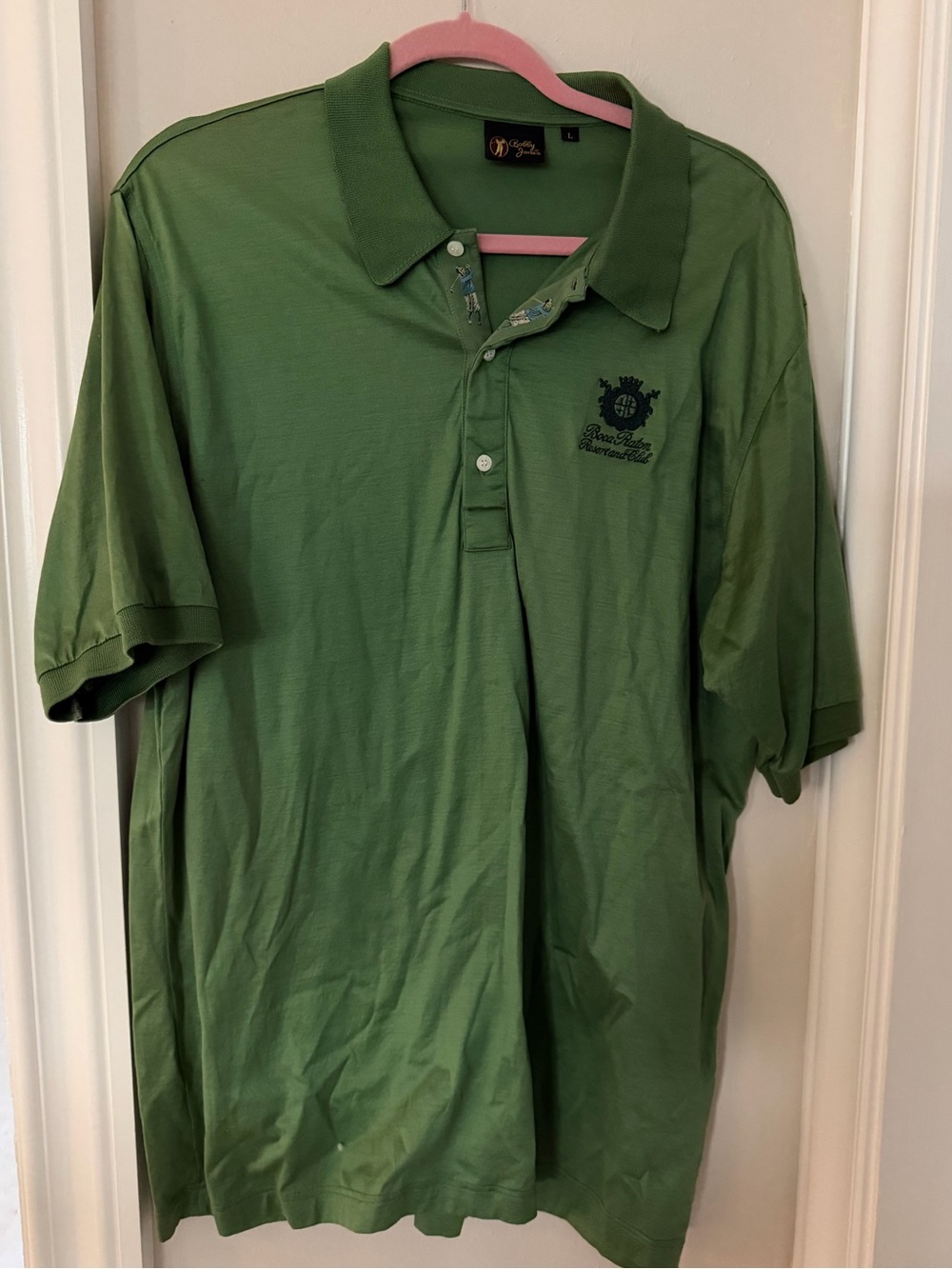 Green Polo Shirt - Classic Men's golf Polo